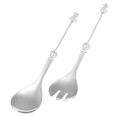 Salad Serving Set - Add a Bead