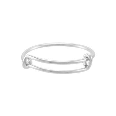 Sterling Silver Adjustable Ring - Size 5-7 - Goody Beads