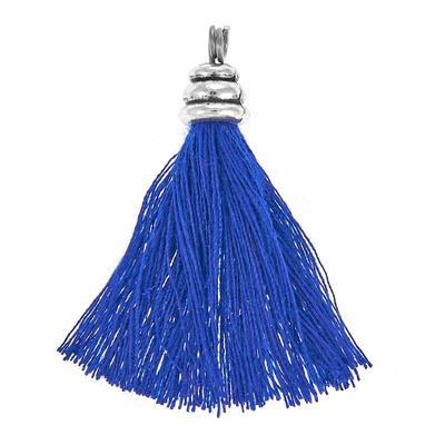 1 Inch Royal Blue Tassel - Goody Beads