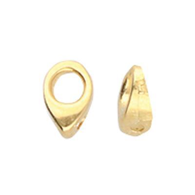 Cymbal Kolympos SuperDuo 24k Gold Plated Bead Ending - Goody Beads