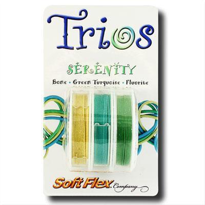 Soft Flex TRIOS Beading Wire - Serenity