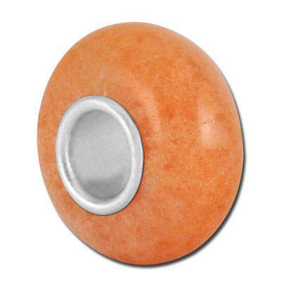 13mm Rhodonite Large Hole Bead