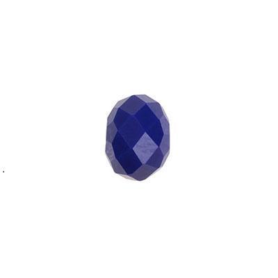 4mm Opaque Cobalt Blue Rondelle Chinese Crystal Beads - Goody Beads