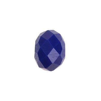 6mm Opaque Cobalt Blue Rondelle Chinese Crystal Beads - Goody Beads