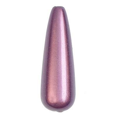 30mm Tear Drop Orchid Purple Miracle Bead - Goody Beads