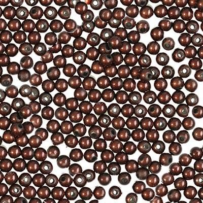 4mm Chocolate Brown Miracle Bead - Goody Beads