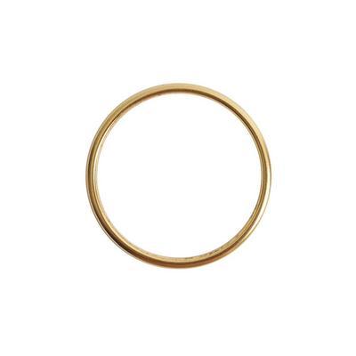 35mm 24k Gold Plated Large Open Frame Hoop by Nunn Designs - Goody Beads