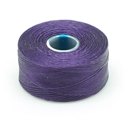 Size AA Purple Superlon Beading Thread Bobbin - Goody Beads