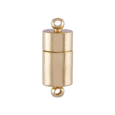 17mm Gold Barrel Magnetic Clasp - Goody Beads