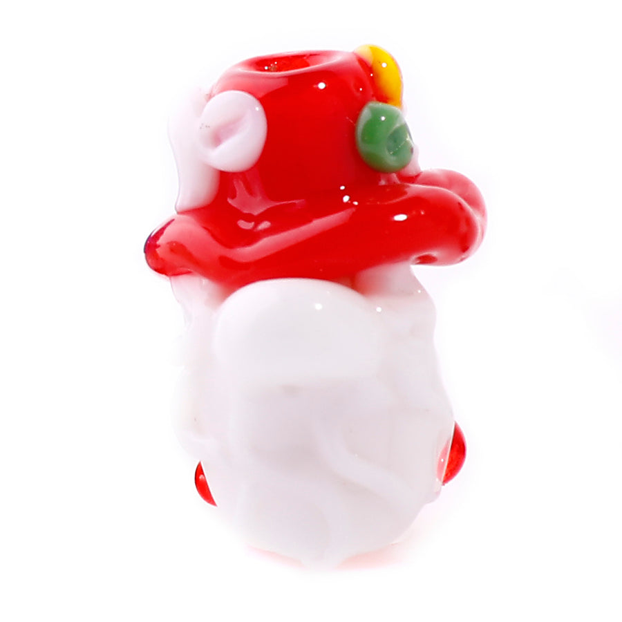 18x13mm Holiday Cheer Gnome Lampwork Bead