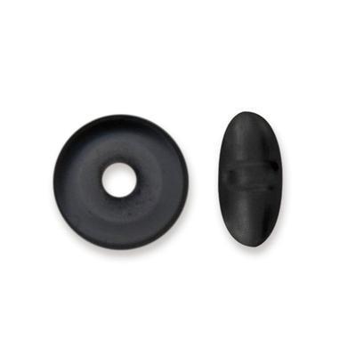 1.5mm Black Rondelle Bead Bumpers from Beadalon - Goody Beads