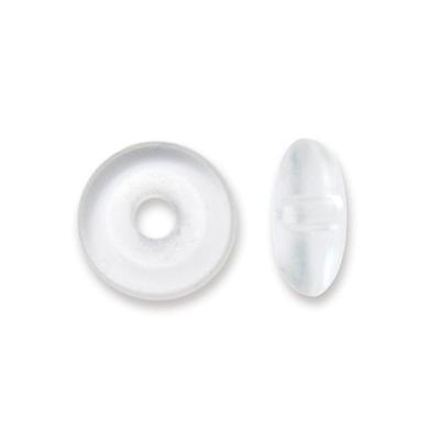 2mm Clear Rondelle Bead Bumpers from Beadalon - Goody Beads