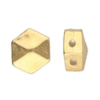 Cymbal Galini 24k Gold Plated Bead Substitute for Honeycomb Beads - Goody Beads