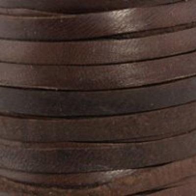 5mm Chocolate Deerskin Lace - 2 Yards - Goody Beads