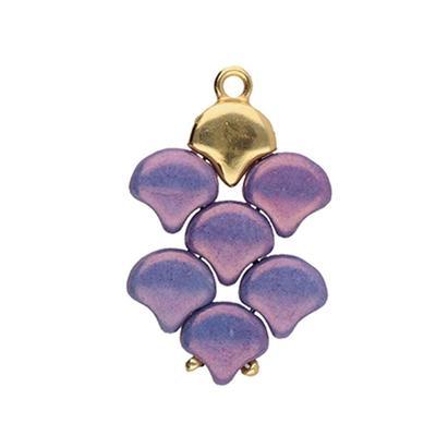 Cymbal Kastro Rose Gold Plated Bead Endings for Ginko Beads - Goody Beads