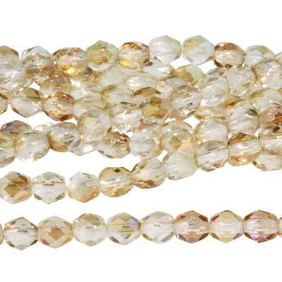 4mm Twilight Crystal Czech Glass Fire Polish Beads - Goody Beads