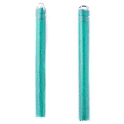 60mm Kelly Green Fabric Tassels - Goody Beads