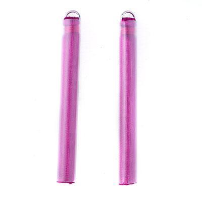 60mm Magenta Fabric Tassels - Goody Beads