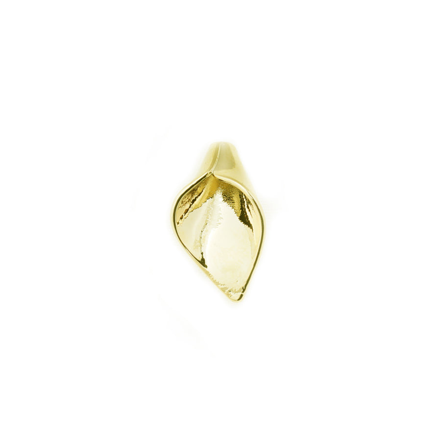 14x24mm Gold Plated Calla Lily  Bead Cap - Goody Beads