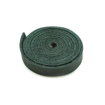 10mm Black Nubuck Lace - 1 Meter - Goody Beads