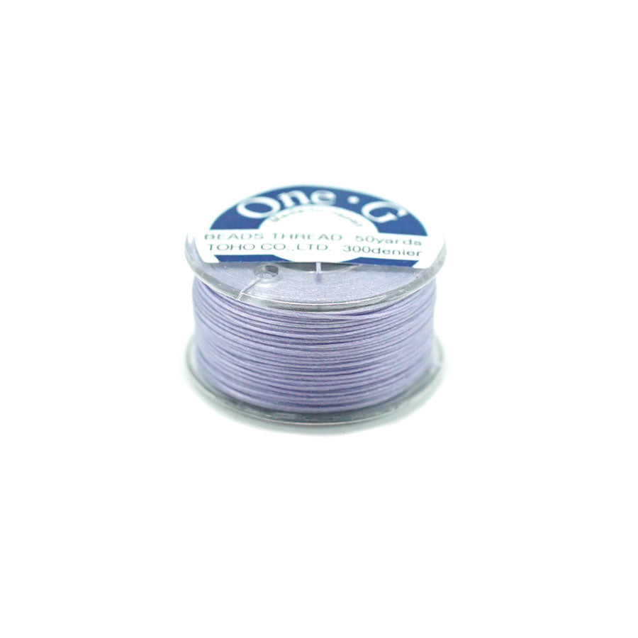 Light Lavender TOHO One-G Nylon Thread - 50 Yard Spool - Goody Beads