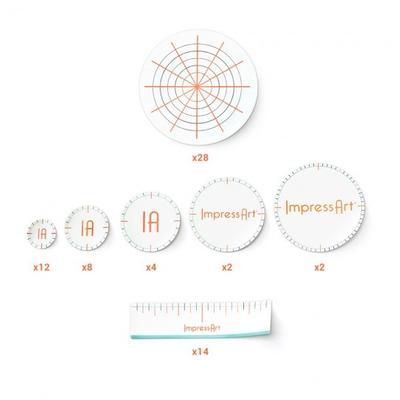 ImpressArt Stamp Guides - Goody Beads