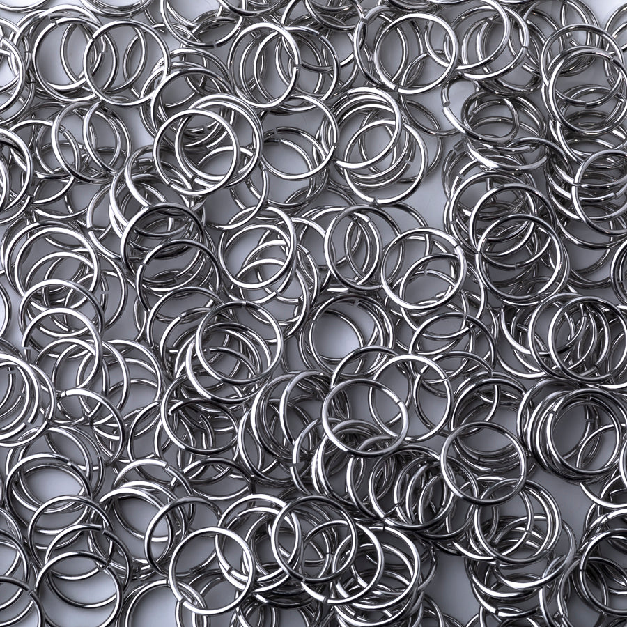 18 Gauge Bright Aluminum Jump Rings by Weave Got Maille - 8mm