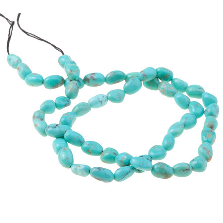 Campitos Turquoise 9-10mm Nugget 15-16 Inch