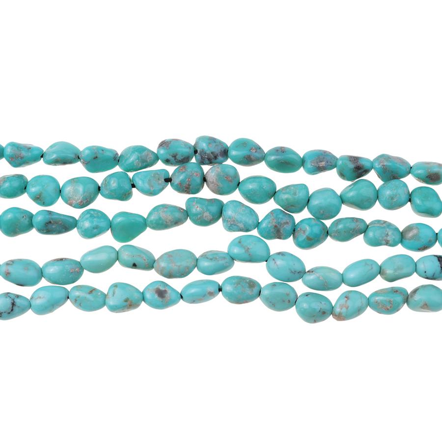 Campitos Turquoise 9-10mm Nugget 15-16 Inch