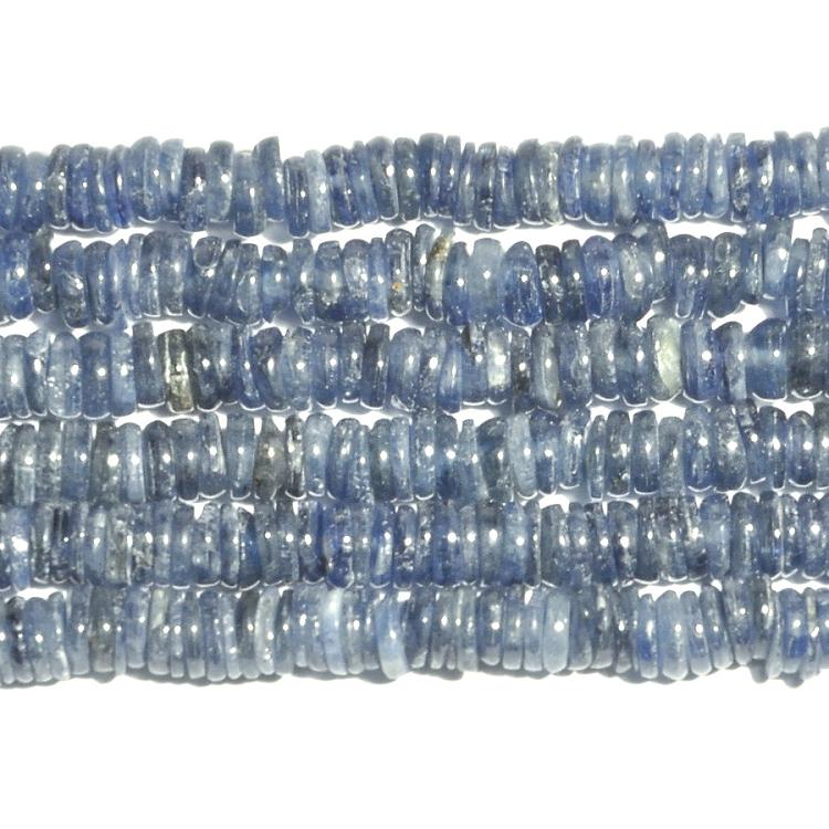 Blue Kyanite 8mm Disc - Goody Beads