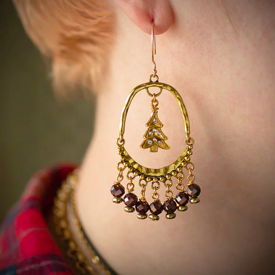 DIY Oh Christmas Tree Earrings - Goody Beads