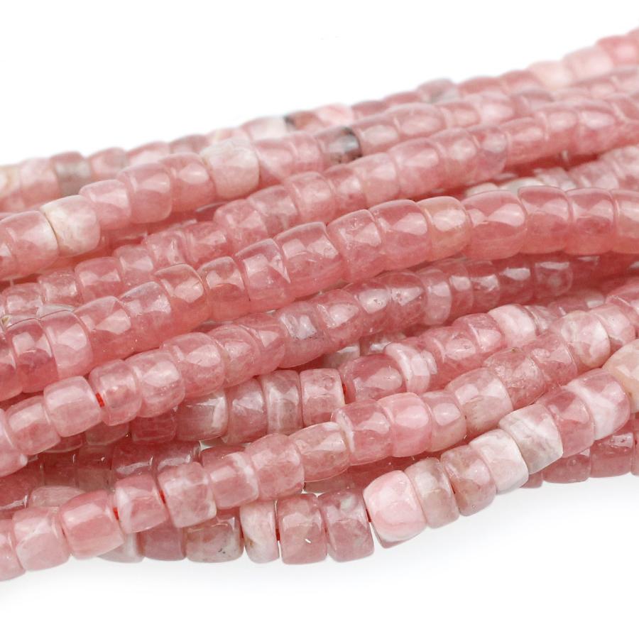 Rhodochrosite 5mm Heishi